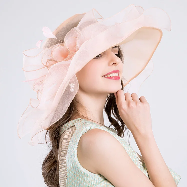 Conscious Bold weed Pentru Noul Roz Pălării De Nunta Elegante Pentru Femei Palarioare Nunti  Pălărie Cu Flori Pălării Accesorii De Nunta Mariage Chapeau ~ En-gros /  Reginanoptii.ro