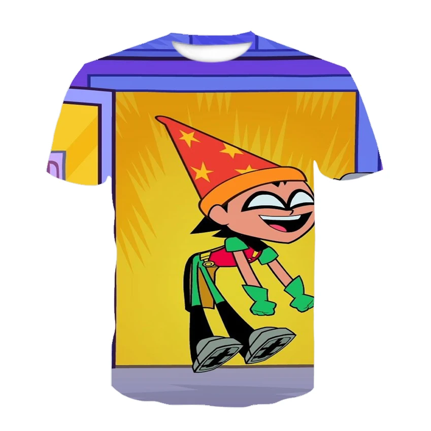 Oh dear Mule whip Pentru De Vară De înaltă Calitate Teen Titans Tipărite îmbrăcăminte Băieți  Fete Bluze Copii, Casual, Energic Haine Anime Desene Animate 3d T-shirt ~  Topuri & tricouri / Reginanoptii.ro