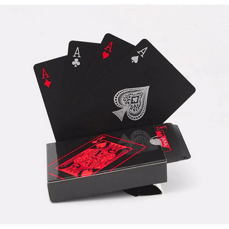 Extensively Dynamics Observe Pentru Rezistent La Apa Carti De Joc Poker Din Plastic Pvc Poker Joc De  Poker Set Negru Cărți De Joc Impermeabil Carduri Cadou Durabil De Poker De  Calitate ~ En-gros / Reginanoptii.ro