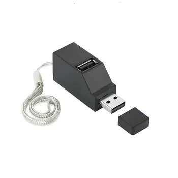Mini 3 Porturi USB 3.0 Splitter Hub de Mare Viteză de Transfer de Date Splitter Box Adaptor pentru PC, Laptop MacBook Pro Accesorii