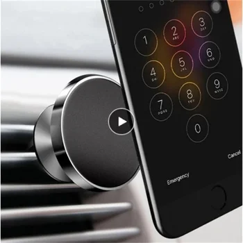 Telefon Mobil Suport Auto Magnet De Adsorbție Ventuza Suport De 360 De Grade De Rotație De Evacuare A Aerului Universal Pentru Huawei IPhone Samsung